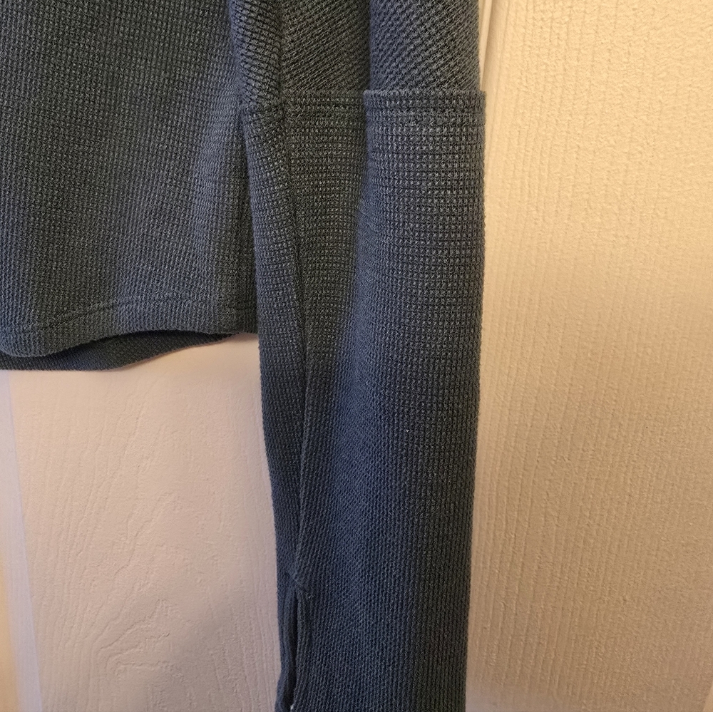 Free People We The Free Fuji Thermal, Teal - Size M Medium - Picture 11 of 11